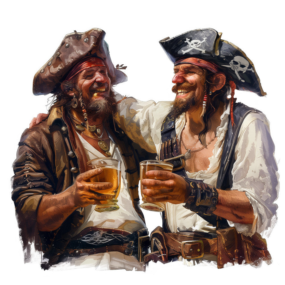 Pirate Jolly Fabric Panel 29 QuiltingFabricPanels
