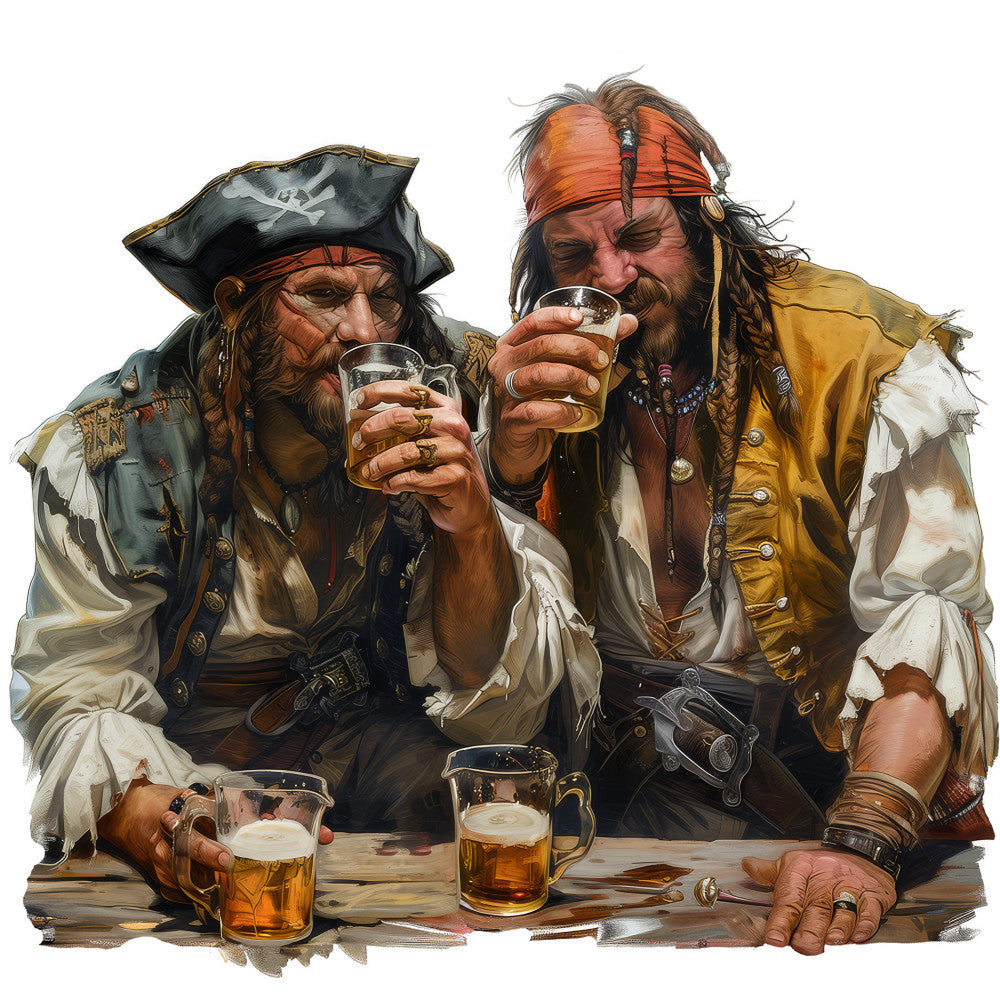Pirate Jolly Fabric Panel 30 QuiltingFabricPanels