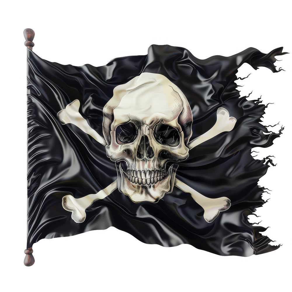 Pirate Jolly Fabric Panel 9 QuiltingFabricPanels