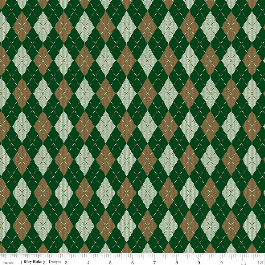 Plaid-Venture Club - Archer - Forest 44"/45" Fabric Per Yard