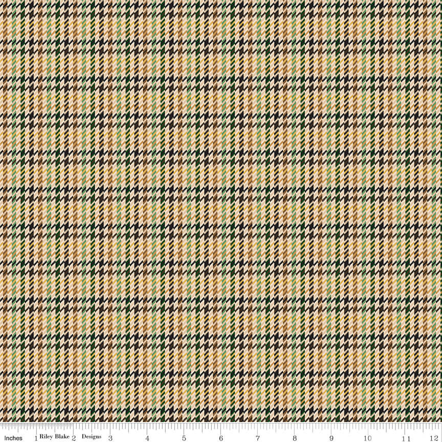 Plaid-Venture Club - Retriever - Forest 44"/45" Fabric Per Yard