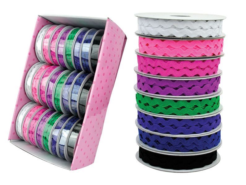 Plain Colors Rick Rack Boxed-BAB-3