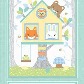 Playhouse Pals - Panel The Fabric Company