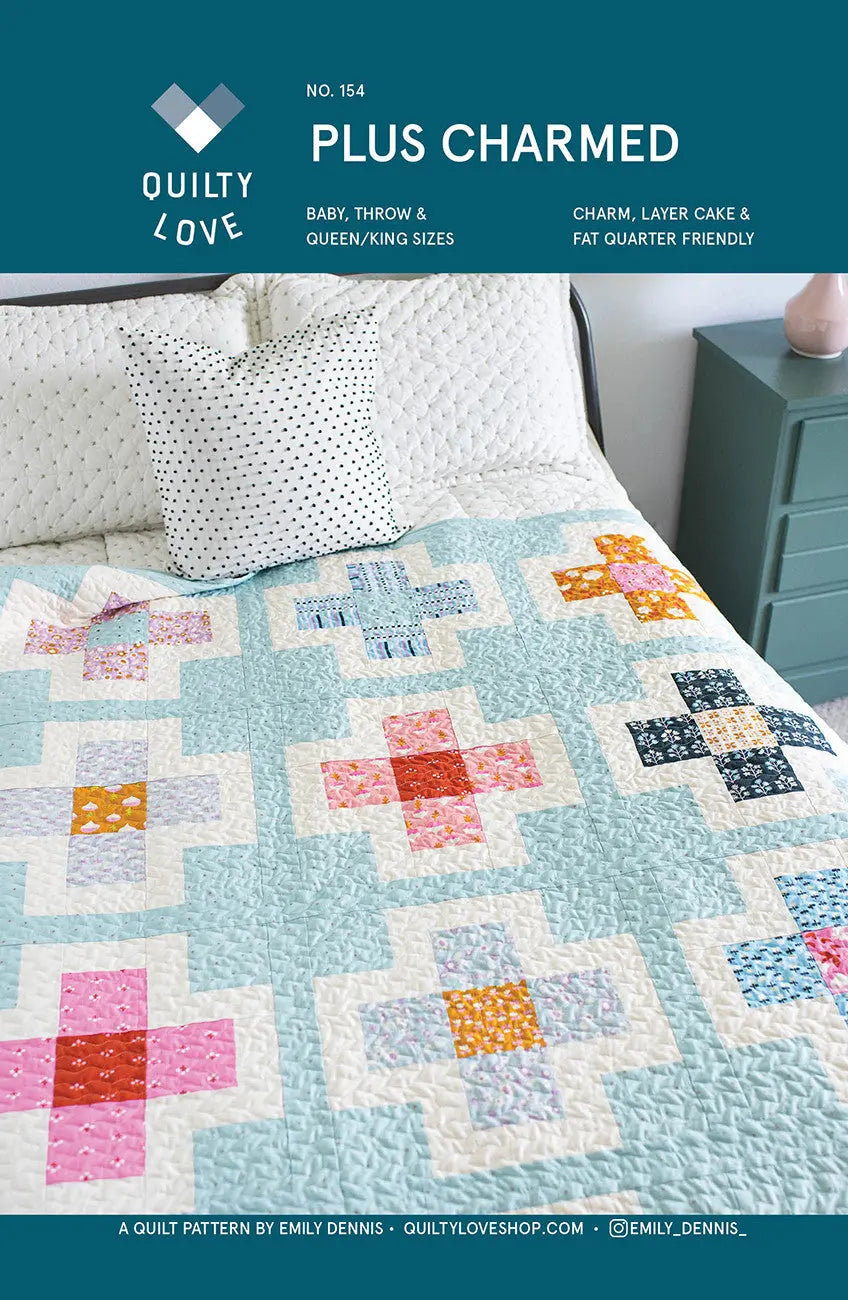 Plus Charmed Quilt Pattern - Linda's Electric Quilters