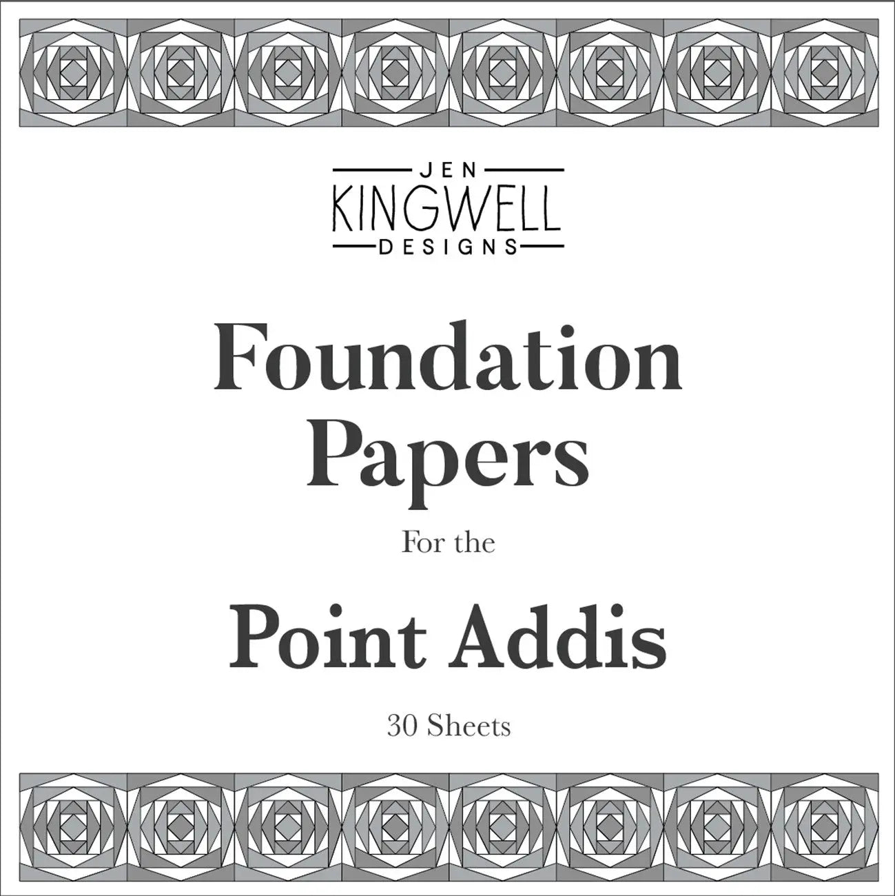 Point Addis Foundation Paper Pad - Linda's Electric Quilters