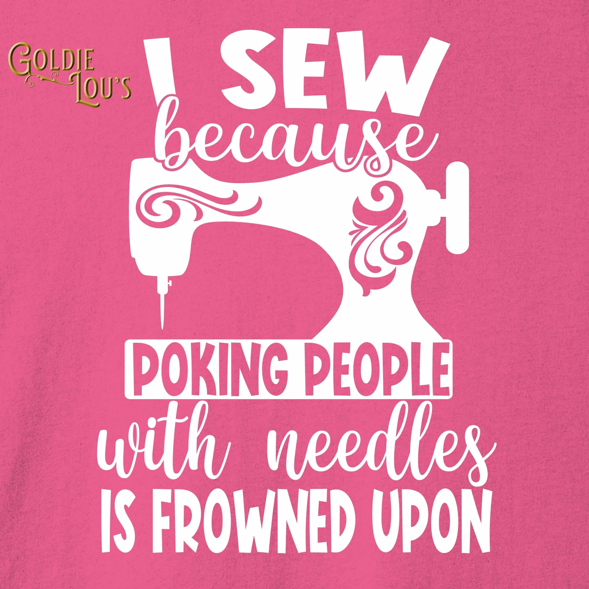 Poking People Quilting T-shirt