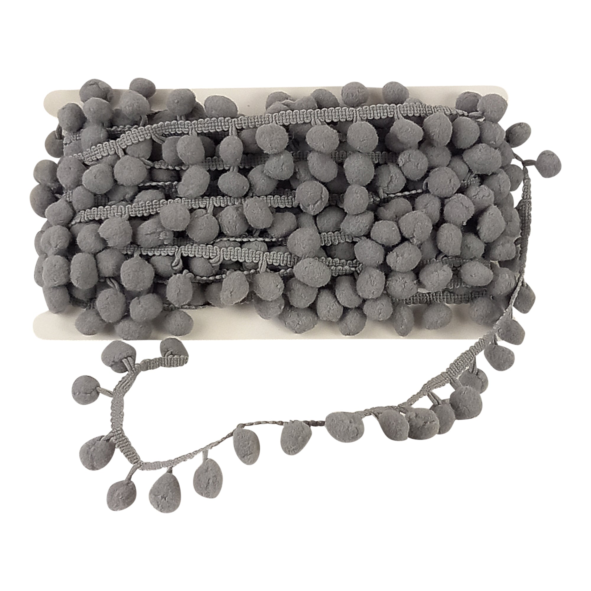 Pom Pom Collection - 5/8" width X 10 Yard in Silver