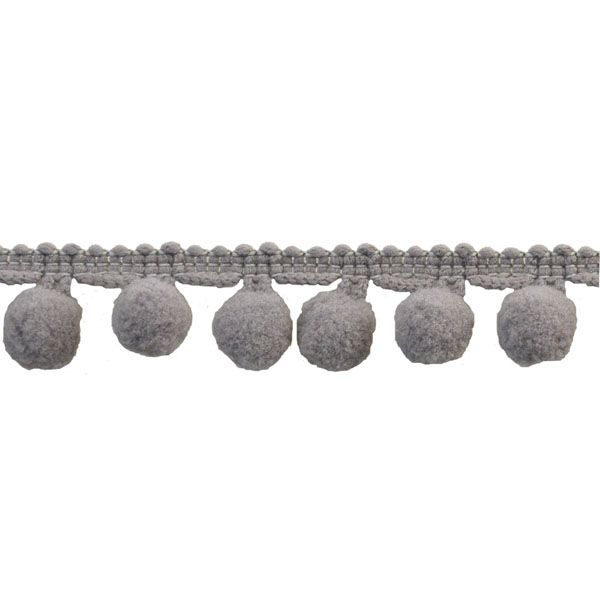 Pom Pom Collection - 5/8" width X 10 Yard in Silver