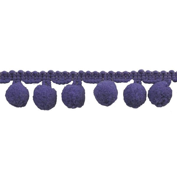 Pom Pom Collection - 5/8" width X 10 Yards in Purple