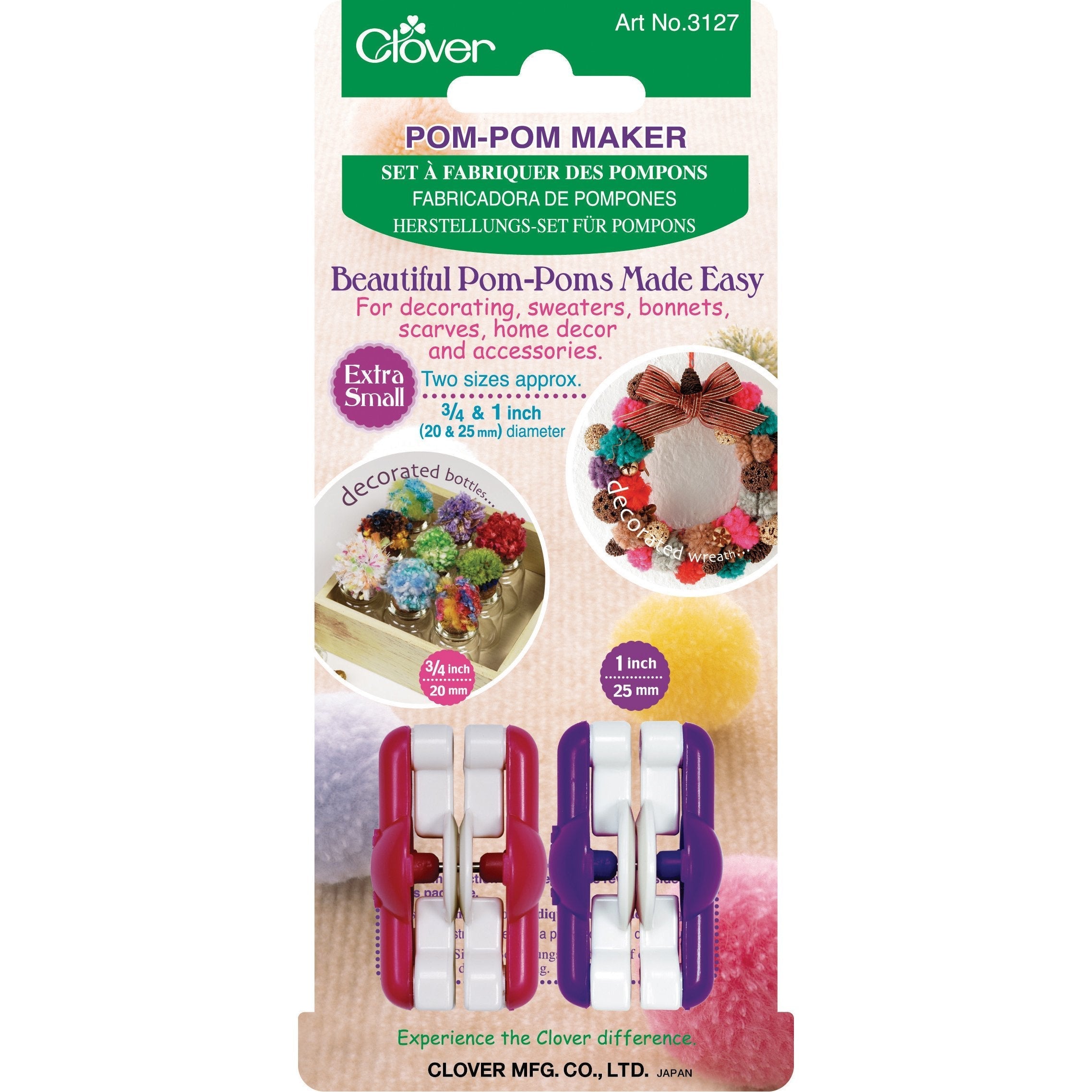 Pom-Pom Makers (Extra Small)