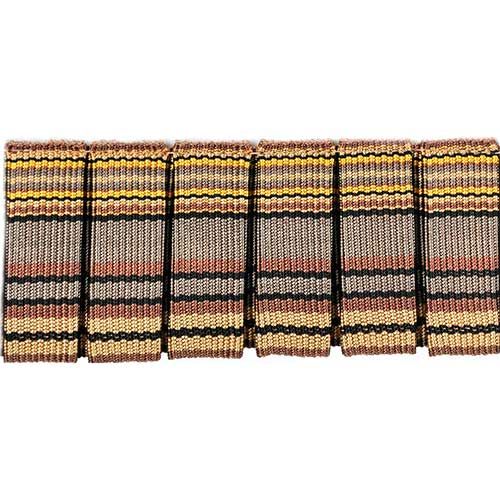 Pompeii Collection - 2" Width PLEATED TRIM (25 Yard Roll) - BF-1398-02/16 Black and Sable