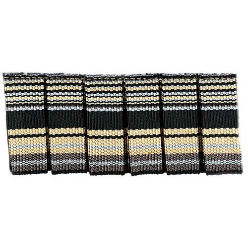 Pompeii Collection - 2" Width PLEATED TRIM (25 Yard Roll) - BF-1398-02/49 Grey and Brown