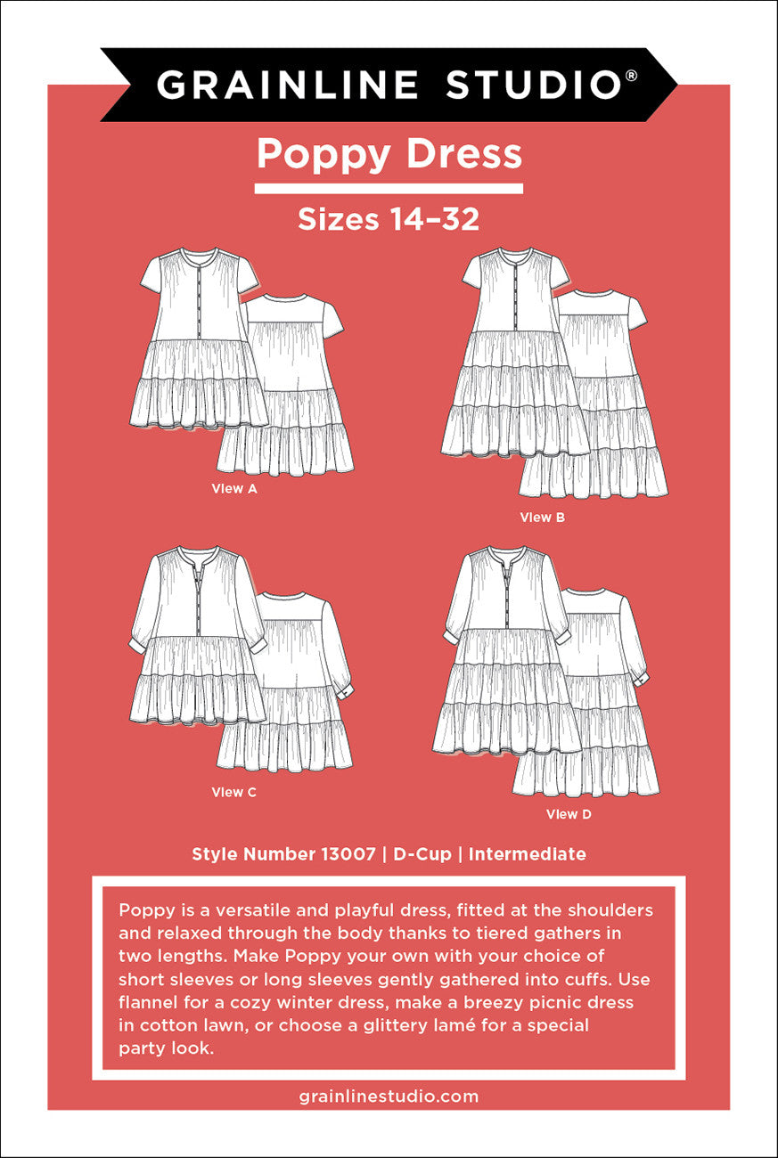 Poppy Dress Sizes 14-32