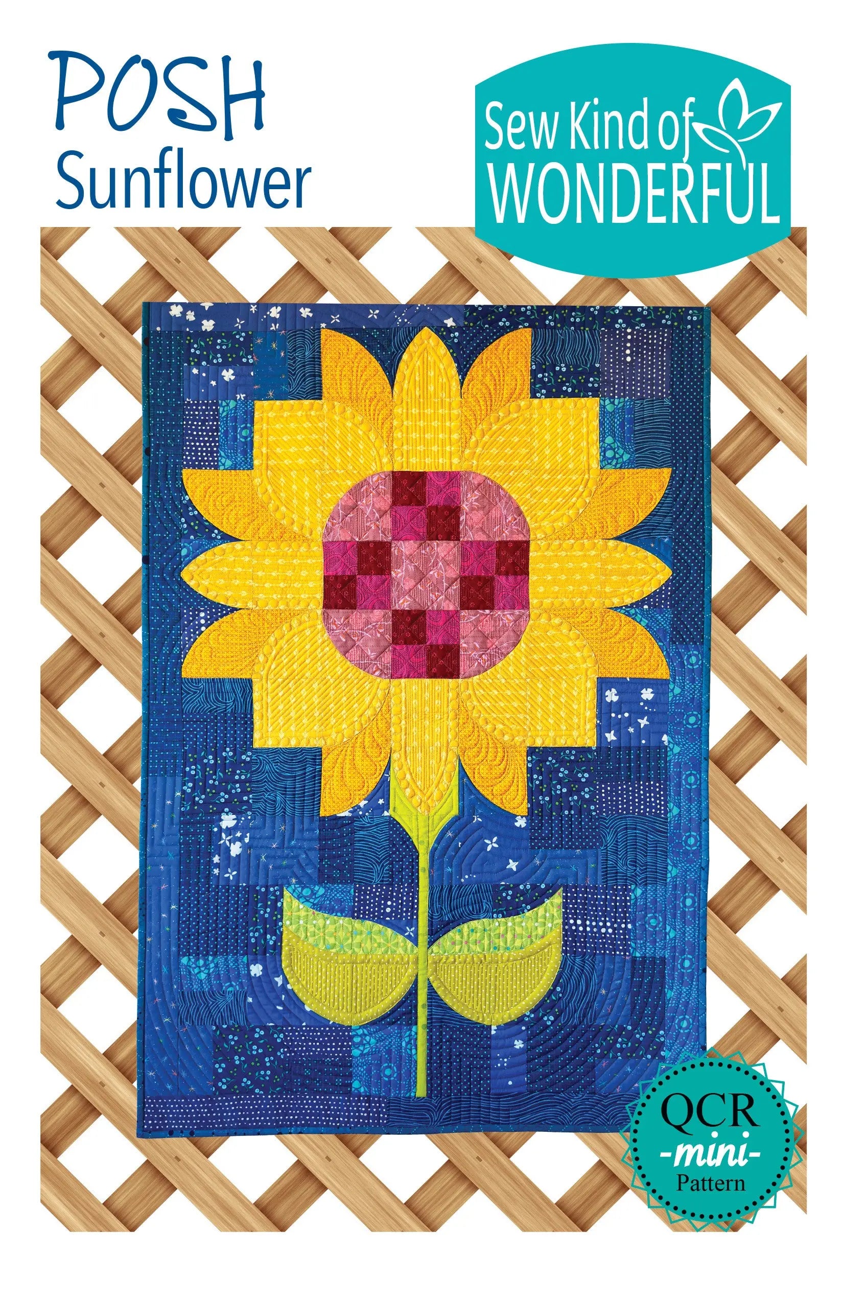 Posh Sunflower - Linda's Electric Quilters