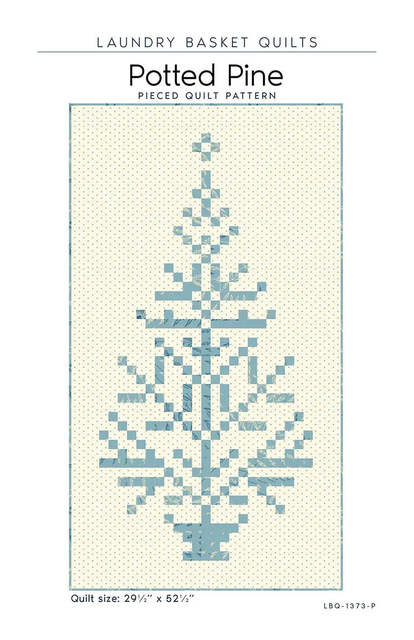 Potted Pine - Linda's Electric Quilters