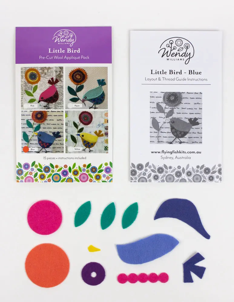 Pre-cut wool kits by Wendy Williams WonderFil USA