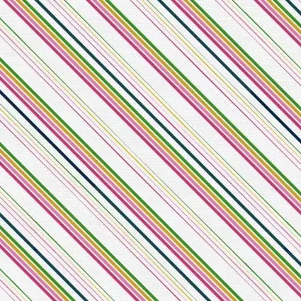 Press Play Bias Stripe 43"/44" Fabric Per Yard PBS Fabrics