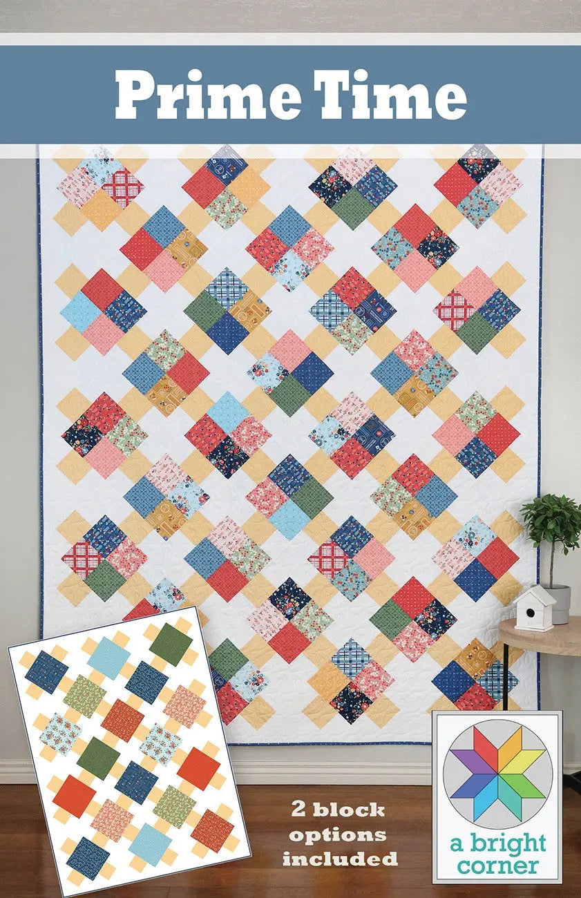 Prime Time Quilt Pattern - Linda's Electric Quilters