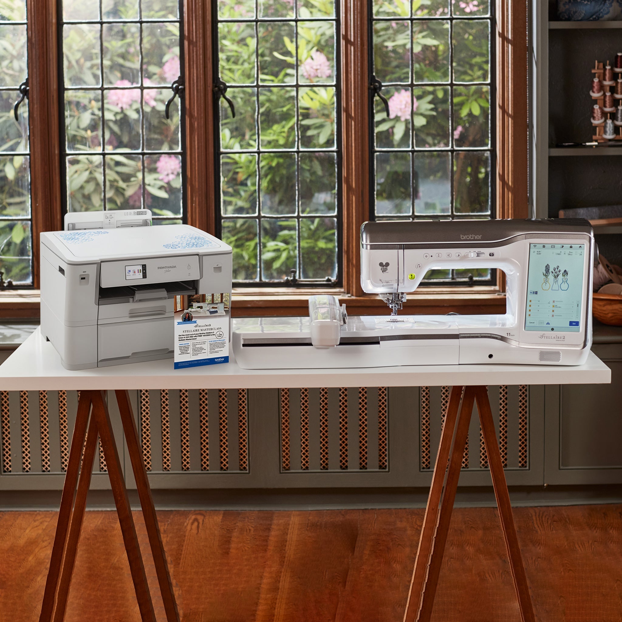 Brother Stellaire 2 Innov-ís XJ2 Sewing & Embroidery Machine with FREE Bundle