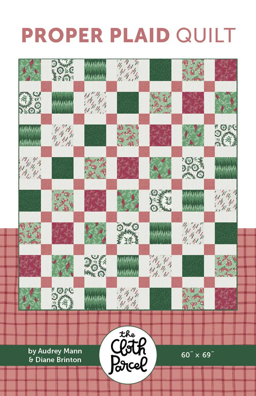Proper Plaid Quilt Pattern - Linda's Electric Quilters