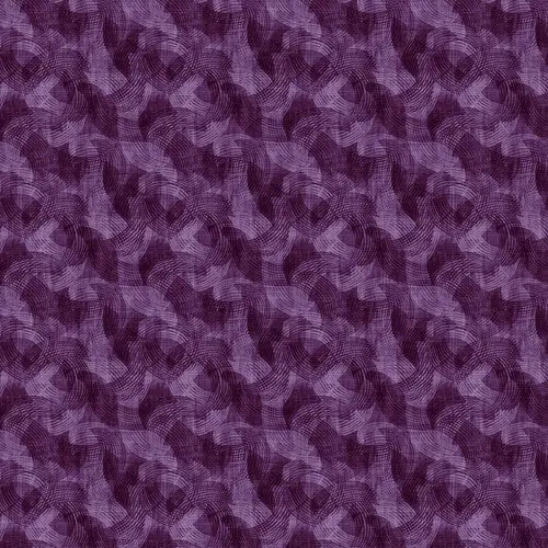 Purple Crescent Cotton Wideback Fabric per yard - Linda's Electric Quilters