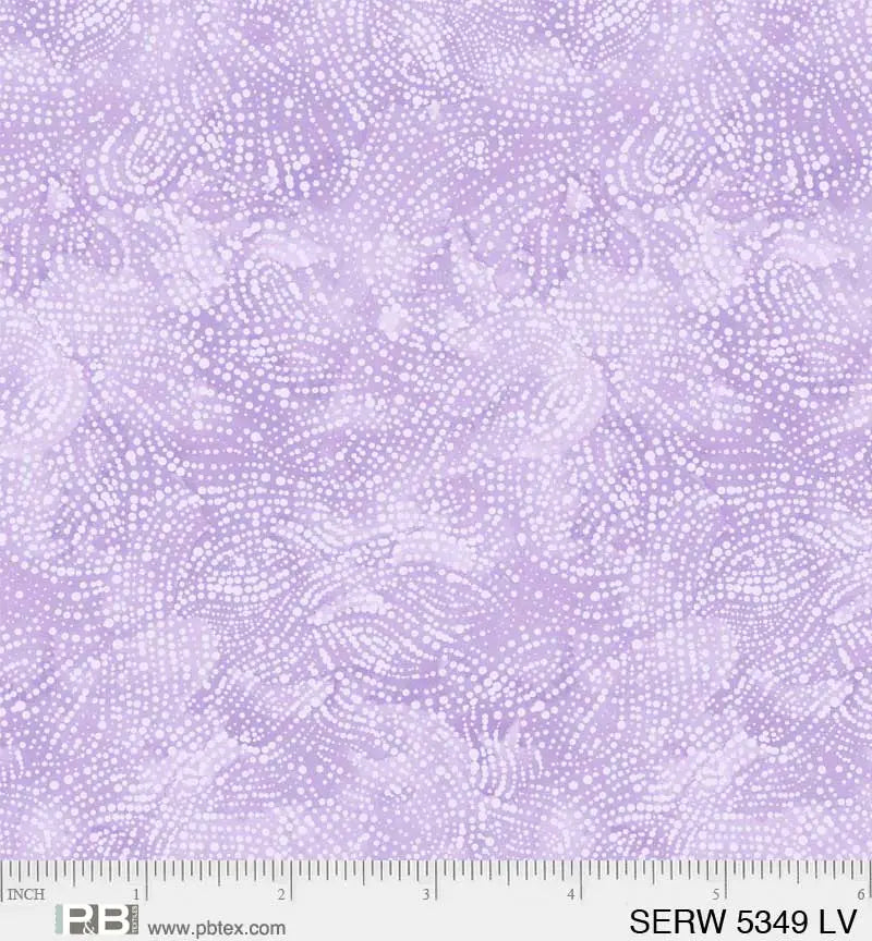 Purple Lilac Serenity Cotton Wideback Fabric