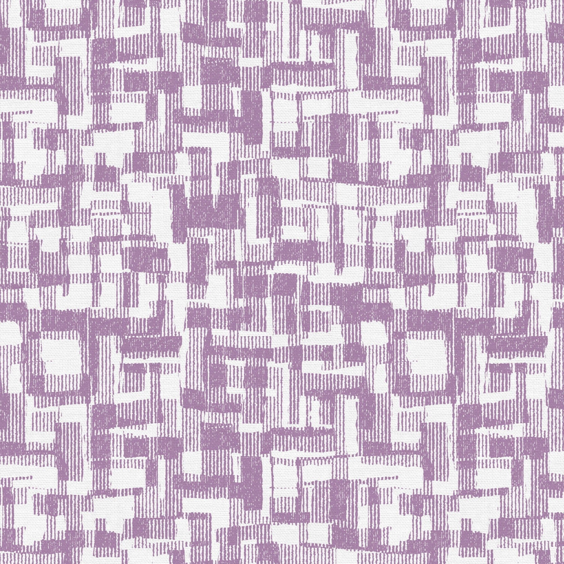 Purple Mauve Barcodes Cotton Wideback Fabric