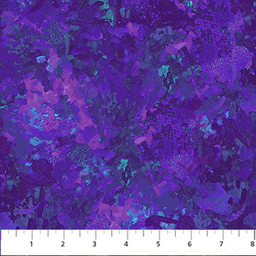 Purple Violet Chroma Wideback Fabric Per Yard