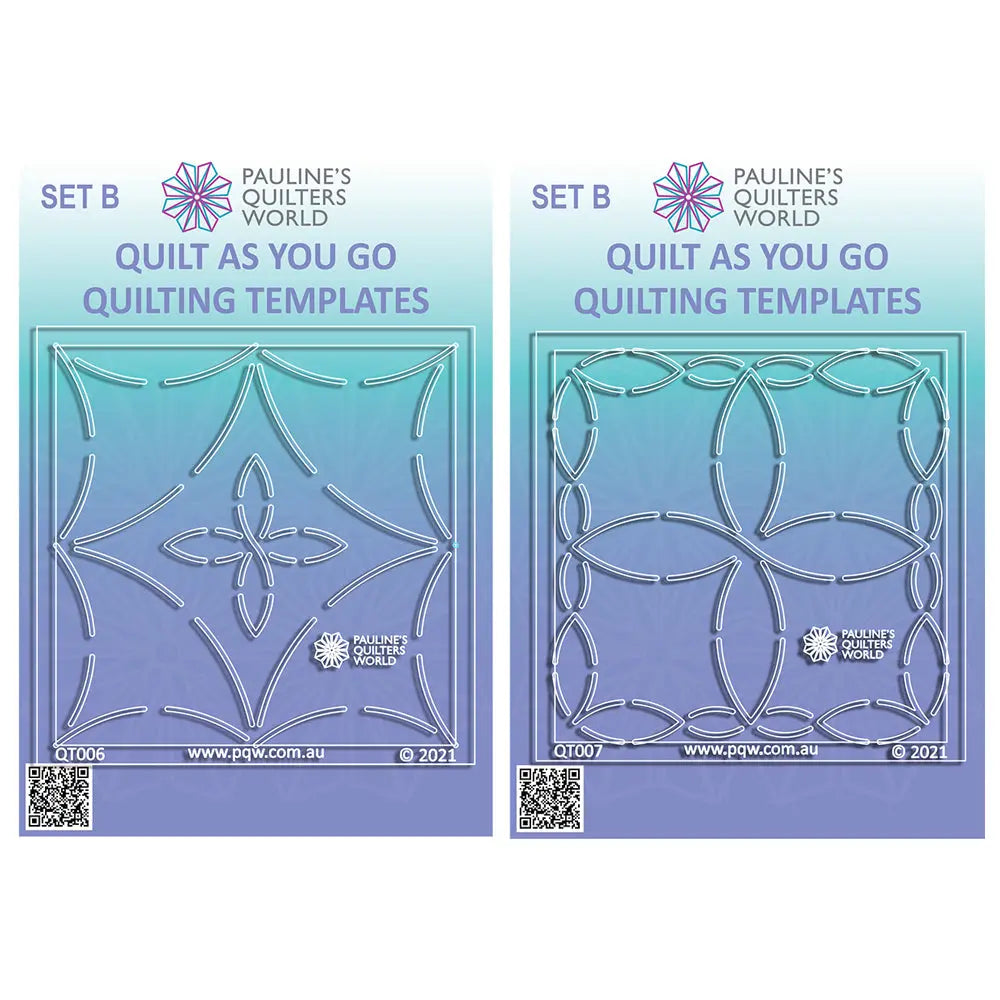 QAYG Quilting Templates Set B