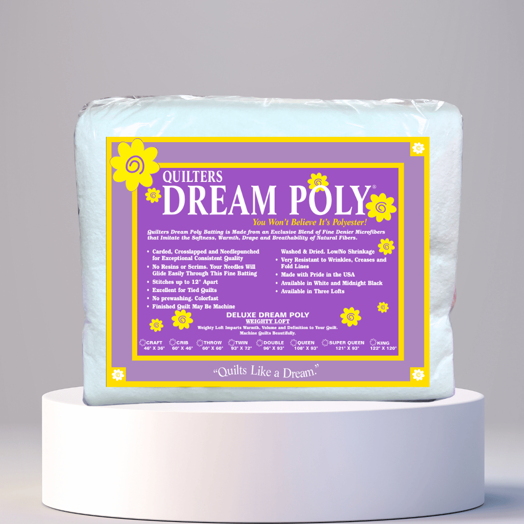 Quilters Dream Deluxe Poly Batting Package