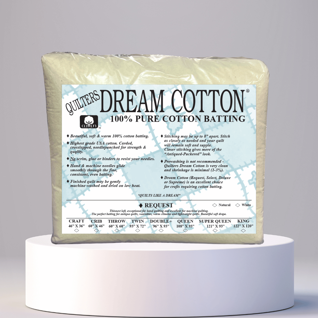 Quilters Dream Request Natural Cotton Batting Package