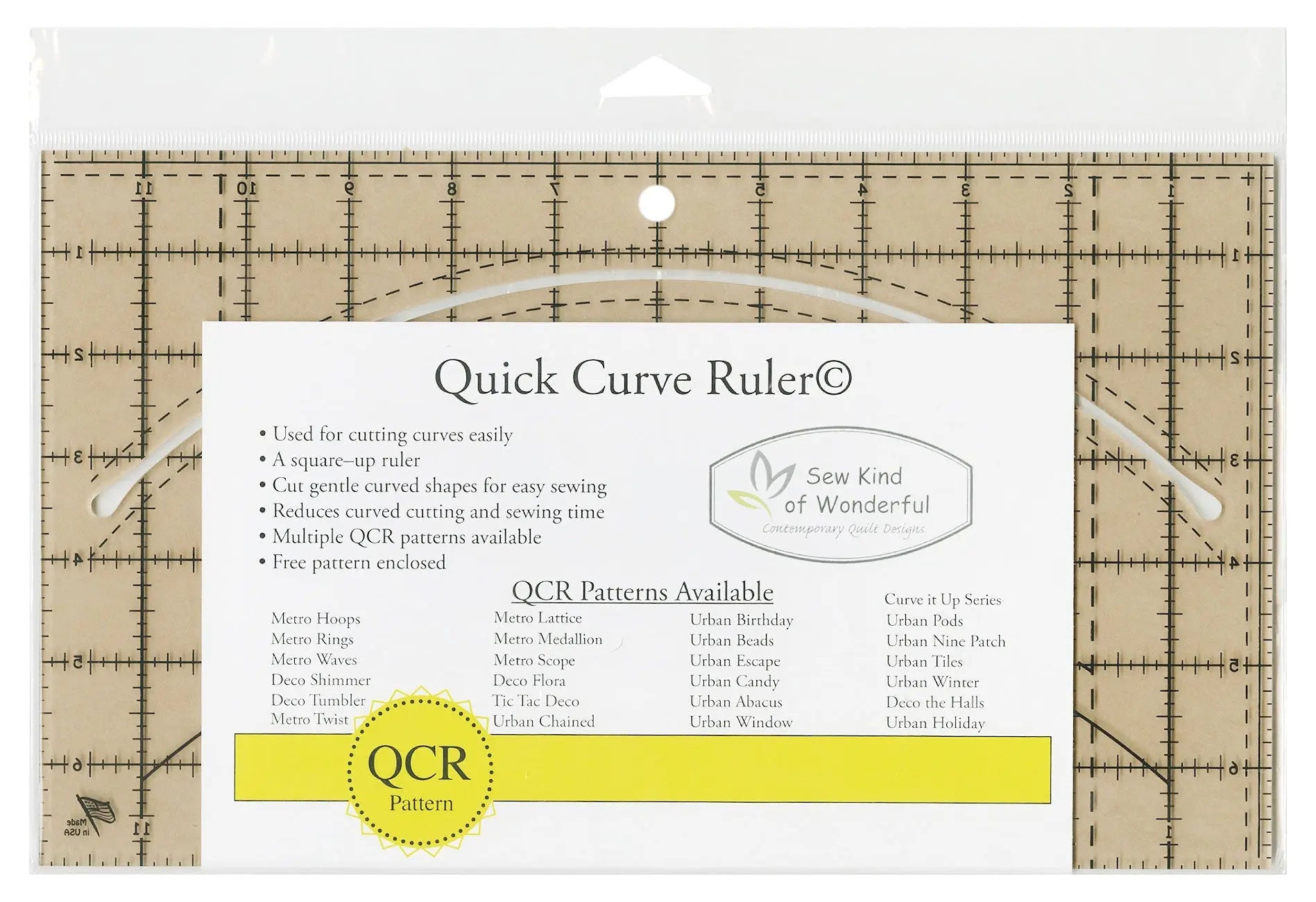Quick Curve Ruler - Linda's Electric Quilters