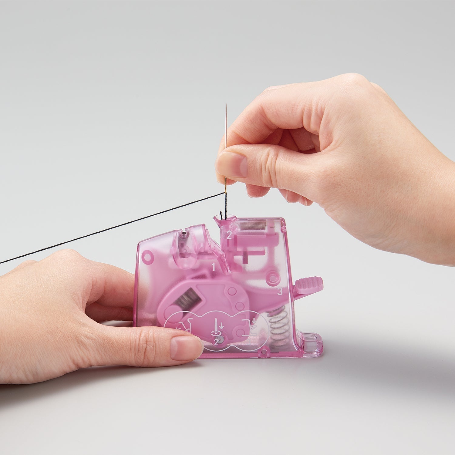 "Quick" Desk Needle Threader