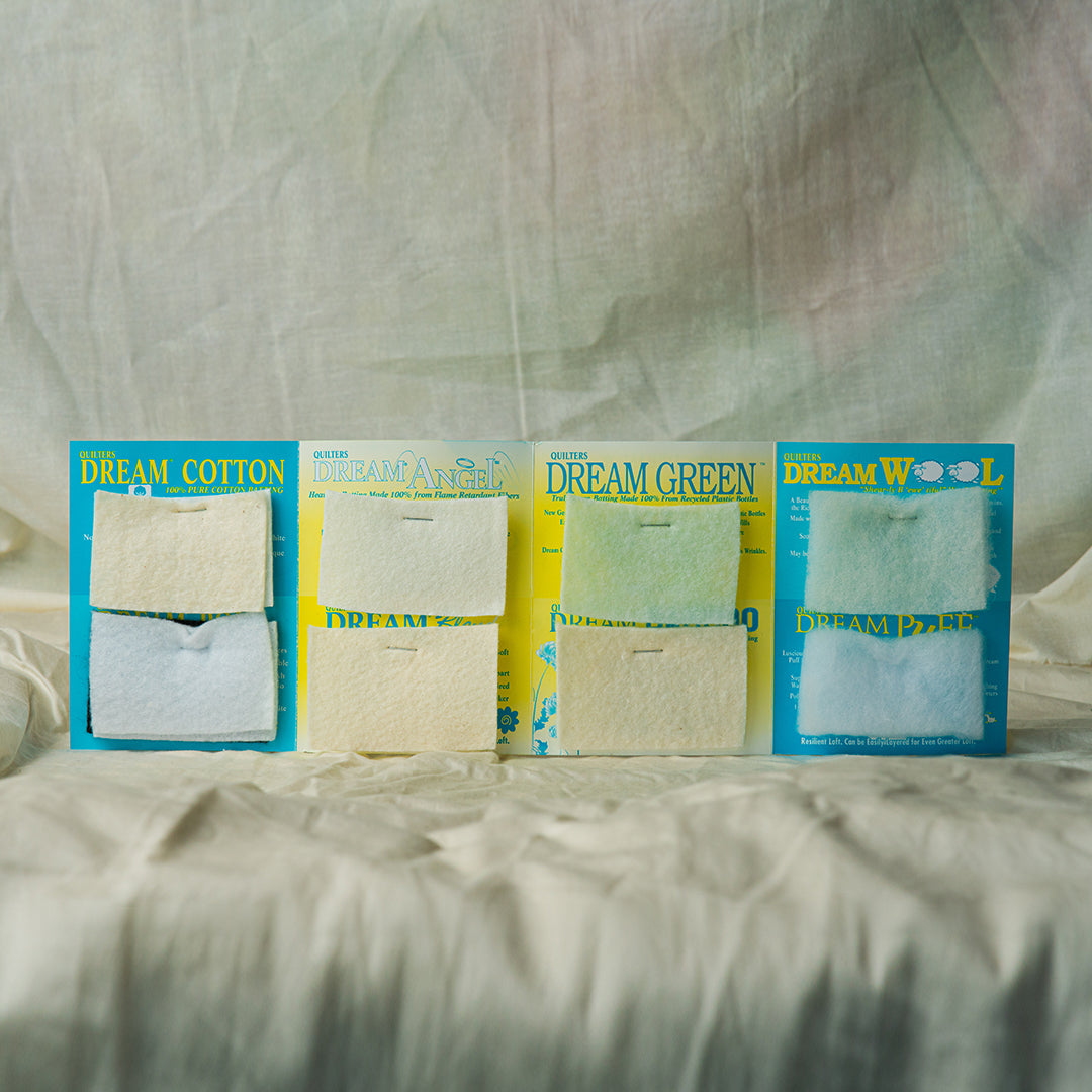 Quilters Dream Batting Sample Card