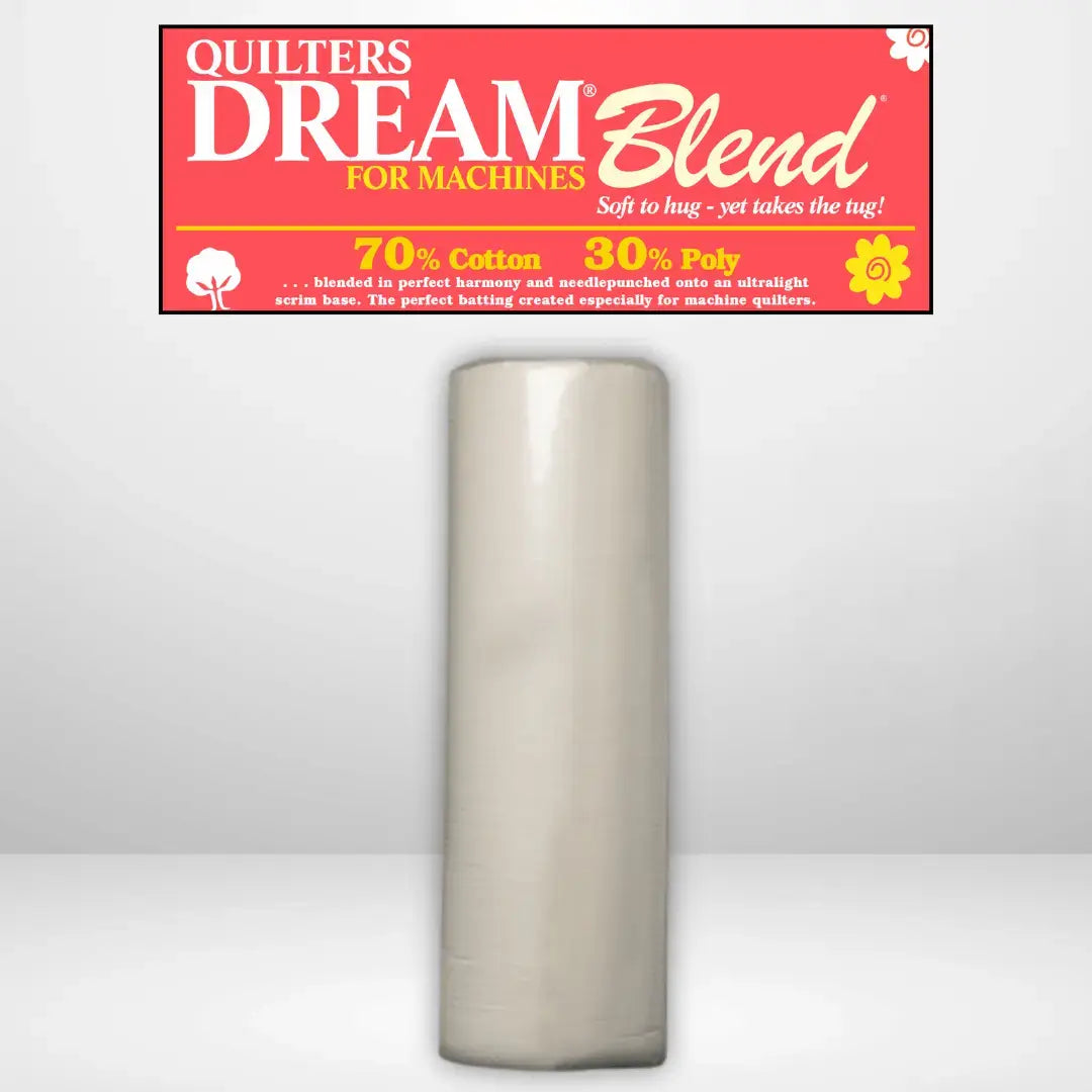 Quilters Dream Select Natural 70/30 Batting King Roll - 120" x 25 yards - Linda's Electric Quilters