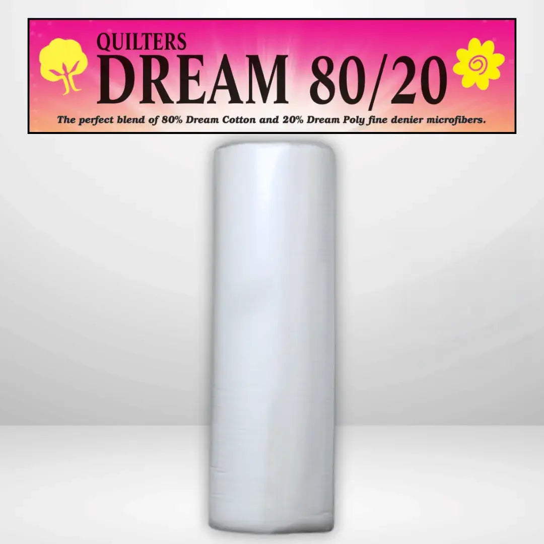 Quilters Dream Select White 80/20 Batting King Roll - 120" x 30 yards - Linda's Electric Quilters