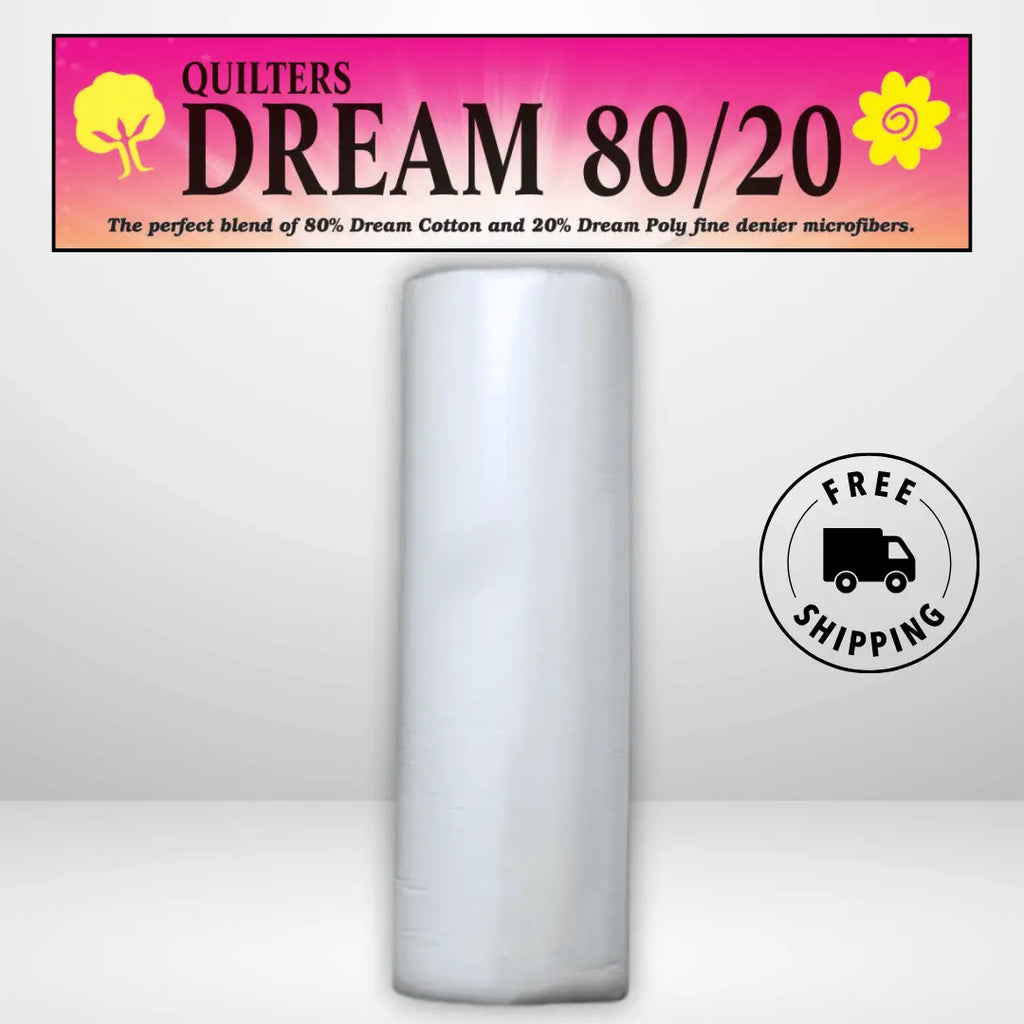 Quilters Dream Select White 80/20 Batting Queen Roll 93\