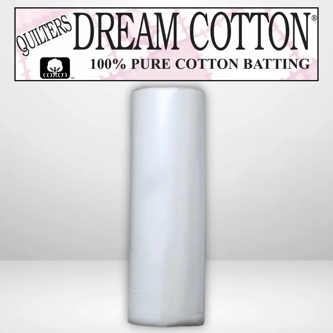 Quilters Dream Select White Cotton Batting King Roll - 120" x 30 yards - Linda's Electric Quilters