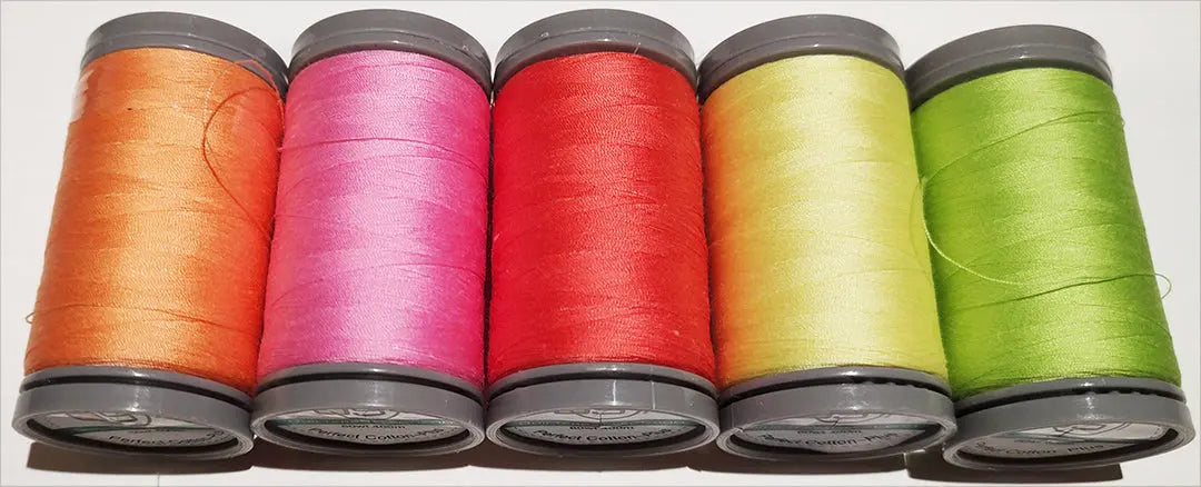 Quilters Select 5 spools (60 wt) in case volume 9 Rnk Distributing