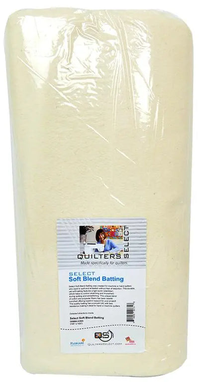 Quilters Select Blend Batting 122" x 122" - King Cut