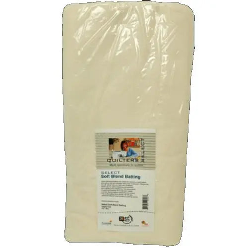 Quilters Select Blend Batting 76" x 93" - Twin Cut - Linda's Electric Quilters