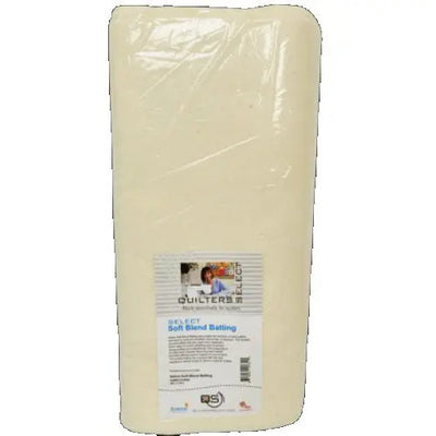 Quilters Select Blend Batting 93" x 116" - Queen Cut