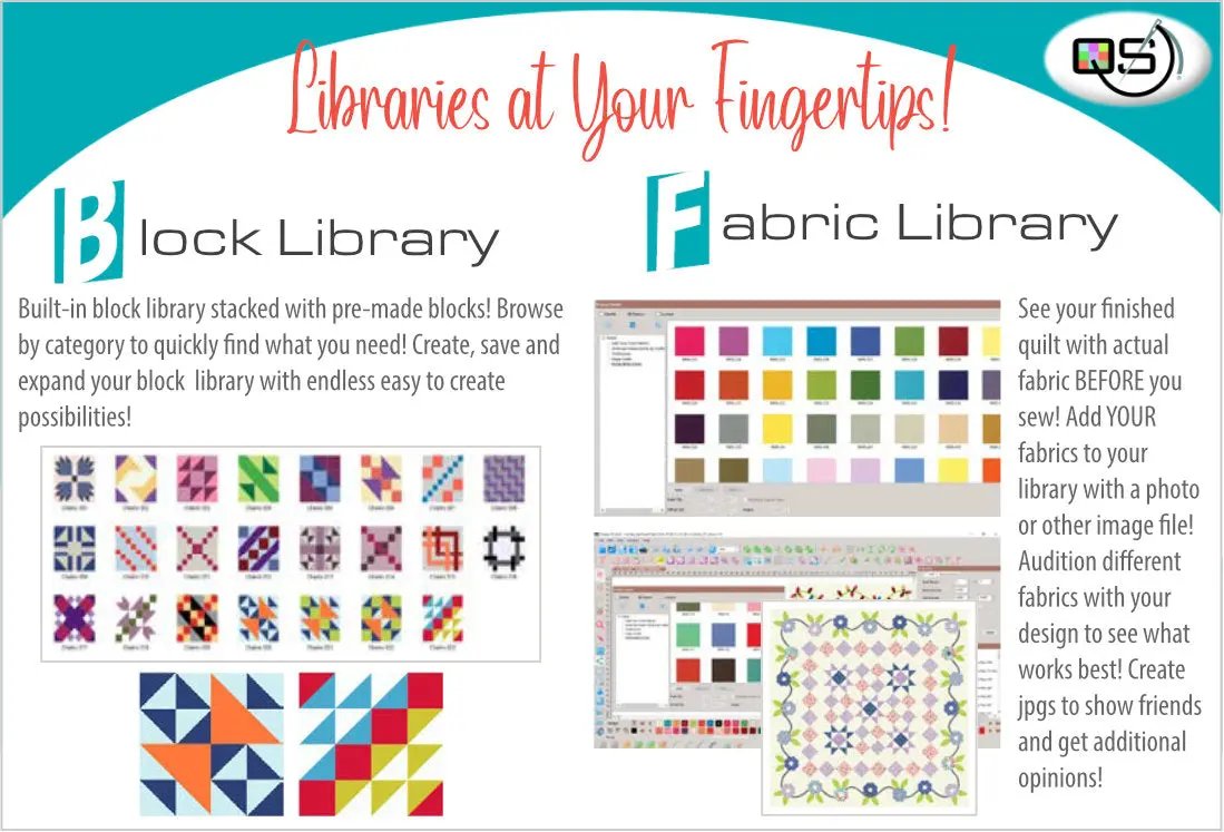 Quilters Select Design N Quilt Software Rnk Distributing