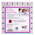 Quilters Select Pink Non-Slip Ruler 6"x 6"