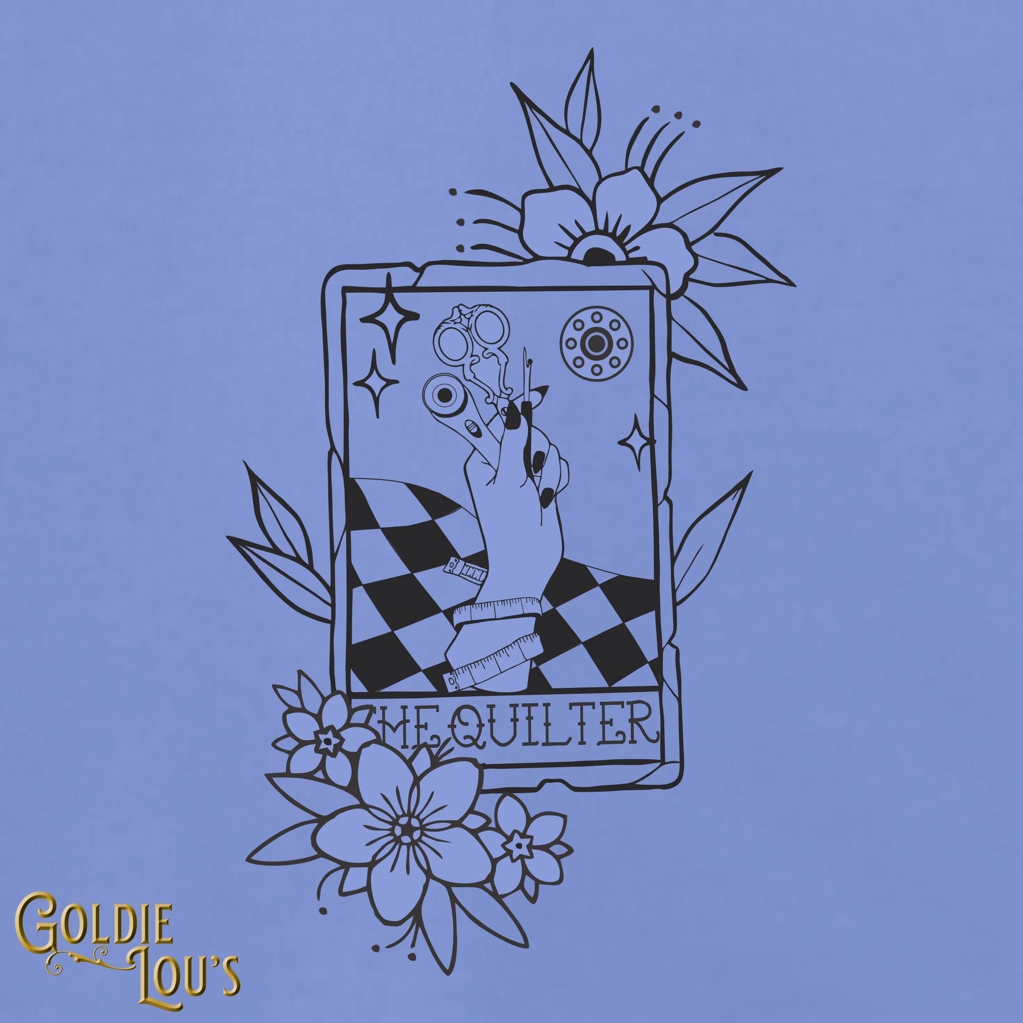 Quilting Tarot Card T-shirt
