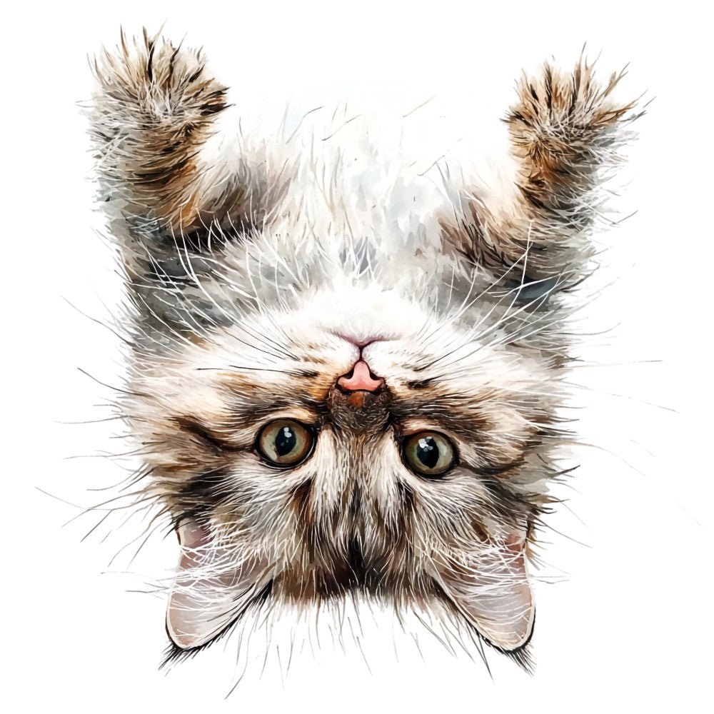 Quirky Cat Fabric Panel 8