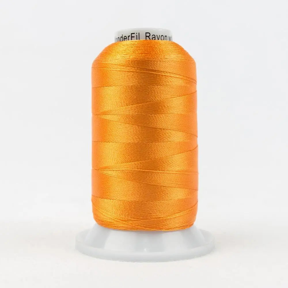 R1177 - Splendor™ 40wt Rayon Flame Orange Thread WonderFil USA