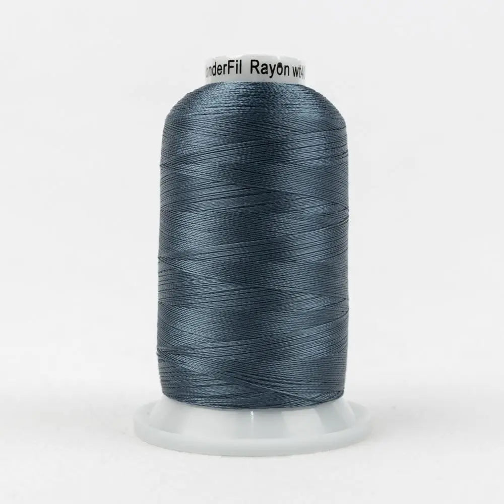 R3116 - Splendor™ 40wt Rayon Majolica Blue Thread WonderFil USA