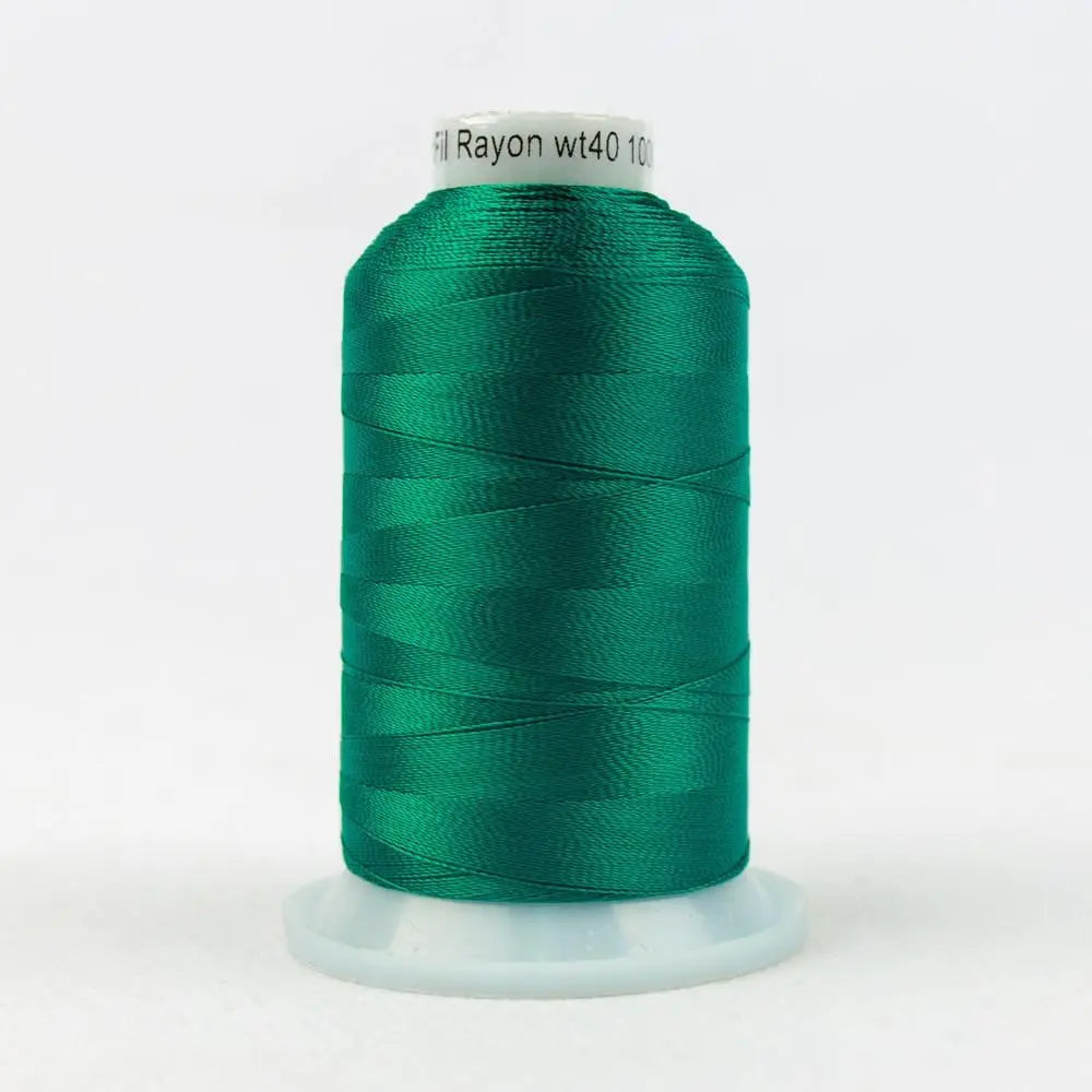 R4140 - Splendor™ 40wt Rayon Deep Green Thread WonderFil USA