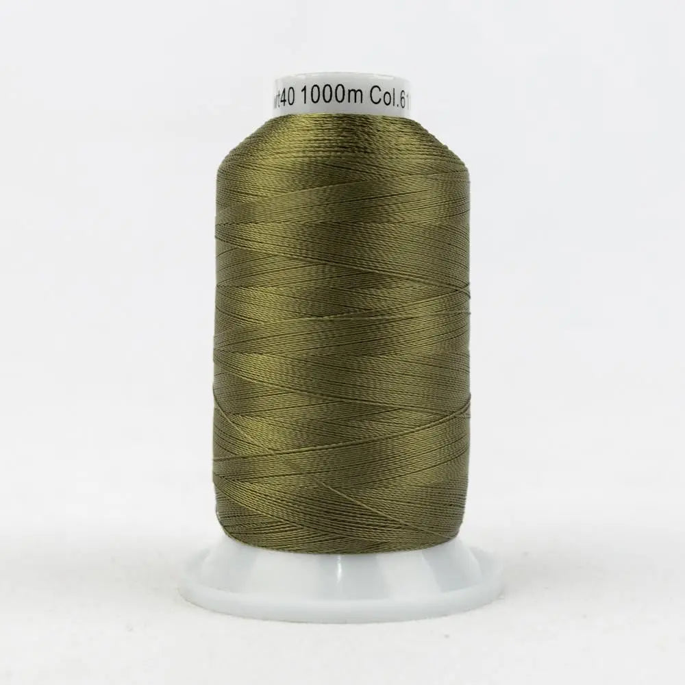 R6117 - Splendor™ 40wt Rayon Olive Drab Thread WonderFil USA